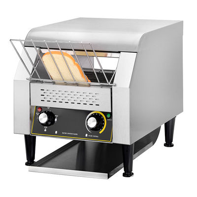 Torradeira de pão elétrica de 2200W de potência para café da manhã de restaurante 2 fatias N/W 14Kg