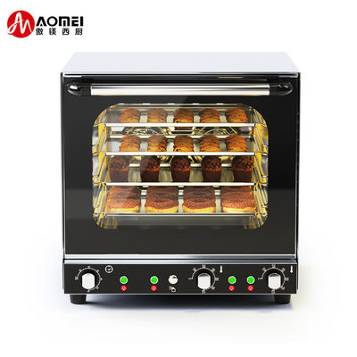 Forno de convecção a vapor elétrico de controlo de temperatura preciso para assar biscoitos de pão