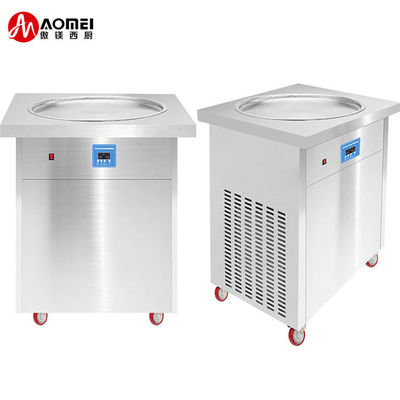 Máquina para panelas de gelados fritos com controlo de temperatura para a indústria de snacks