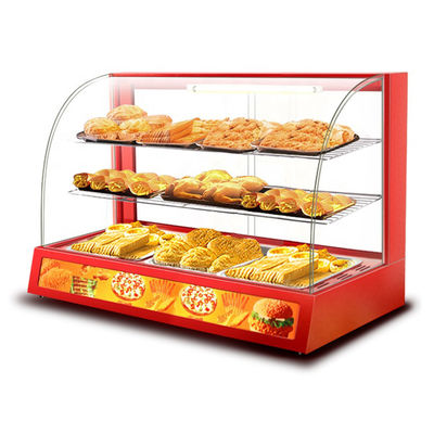 Equipamento de restauração de hotéis e restaurantes Exibição elétrica de alimentos aquecedor com 1,2kw de potência