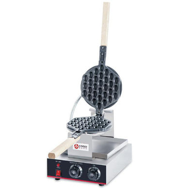 Máquina de Waffle de bolhas elétrica comercial de 220 V para Waffles de ovos belgas ao estilo de Hong Kong