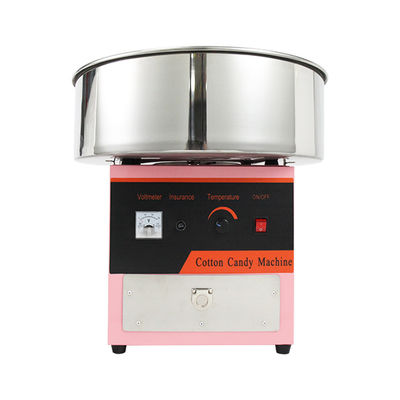 Máquina de fabricação de doces de algodão doce de fio de açúcar elétrico com tamanho da bacia Dia520*H170mm