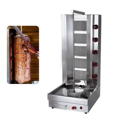 Grelha de carne de alta potência rápida e eficiente Doner Kebab Shop Shawarma máquina de fazer