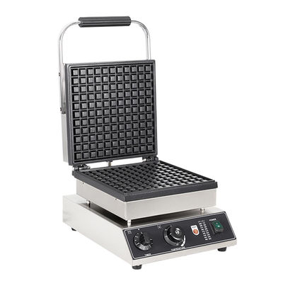 AM-206-2D 2400W QQ Liege Máquina de fabricação de waffles belga para limpeza rápida e fácil