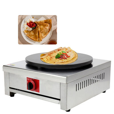 Hotéis Avanço Gas Roti Maker Crepe e Pancake Makers Commercial Crepe Making Machine