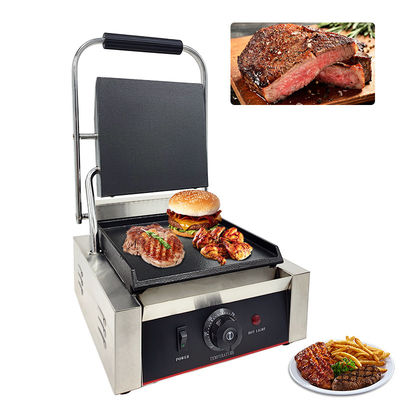 Grill Elétrico Panini Grill Sandwich Maker Grill Máquina de contato 1800W Fácil de limpar