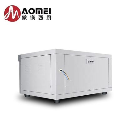 Forno de padaria elétrico comercial com 1 camada e 1 bandeja 850x620x450mm eficiência