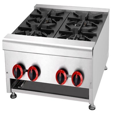 Forno a gás de 30kW com 4 queimadores LPG2800Pa