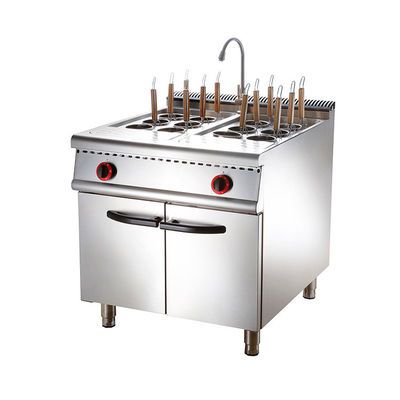 Cozinha de macarrão de aço inoxidável com cozinha de macarrão de gás de 22W