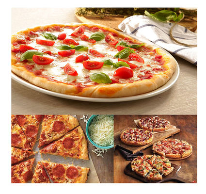 Forno de pizza de aço inoxidável perfeito para fazer pizza, pão, bolo e outros lanches