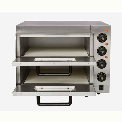 Forno de pizza elétrico/comercial com comando de pedra e cronômetro mecânico