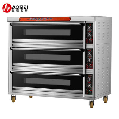 Forno de Pão e Bolo Profissional Fácil de Operação 9 bandejas Capacidade Vantagem