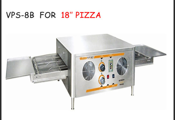 Forno de pizza de transportador elétrico comercial com funcionalidade multifuncional