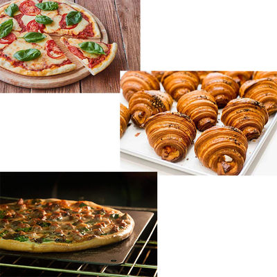 Máquina de lancheira de forno de pizza de tipo cadeia industrial aprovada pelo CE para 7700 padarias