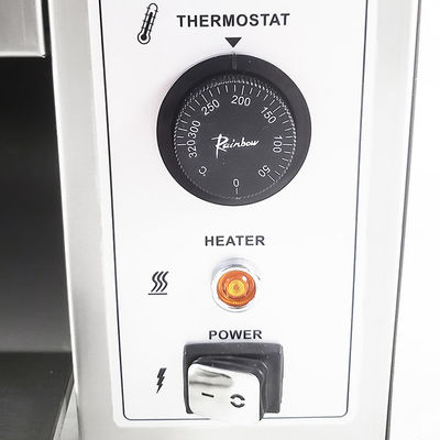 Torradeira Elétrica de Cinturão de Transportador de 1600 W para Pão de Hambúrguer na Indústria Comercial de Alimentos