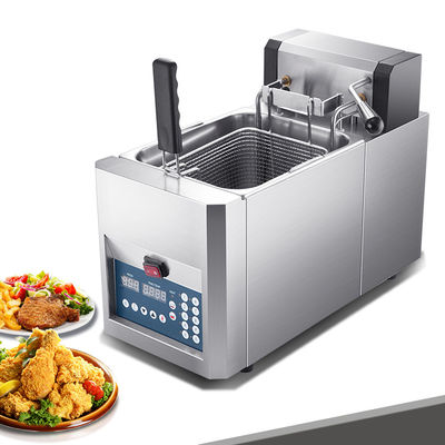 Frigorífico comercial de aço inoxidável de alto nível de segurança com elevação automática do cesto
