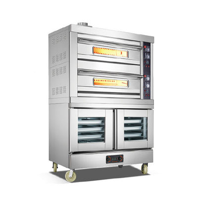 Restaurante Hotel Padaria de aço inoxidável Luxo Forno elétrico/gás com compressor 16000