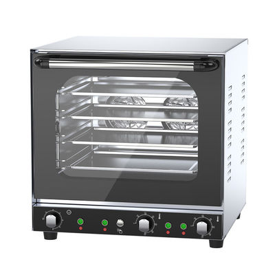 Forno elétrico de aço inoxidável de 220-240V de tensão com eficiência comercial