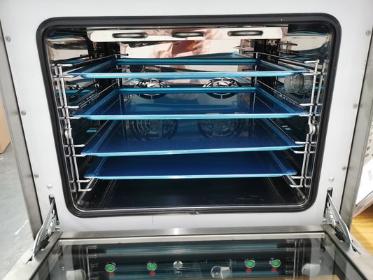 Forno elétrico de aço inoxidável de 220-240V de tensão com eficiência comercial