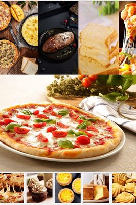 Outlet Forno de pizza de aço inoxidável comercial de forno de pizza 2023