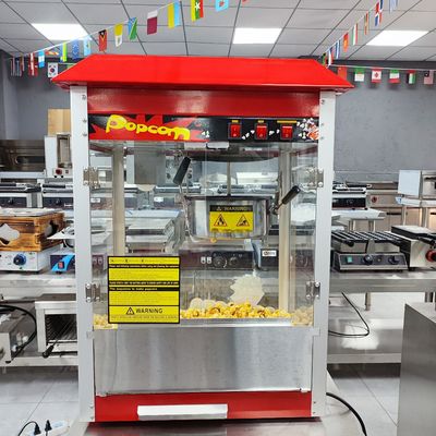 Máquina de fazer pipoca elétrica comercial com função controlada por aplicativo