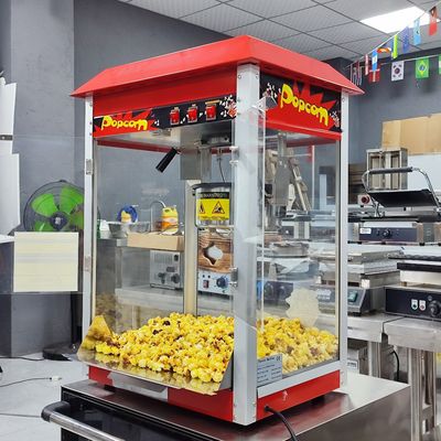 Máquina de fazer pipoca elétrica comercial com função controlada por aplicativo