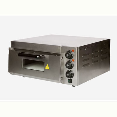 Forno de pizza comercial Equipamento de padaria de aço inoxidável 560x525x295mm