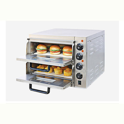 Forno Elétrico Comercial de Pizza com Pedra de Pizza Temperatura 50-350°C Capacidade 30 KG