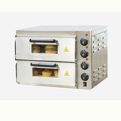 Forno Elétrico Comercial de Pizza com Pedra de Pizza Temperatura 50-350°C Capacidade 30 KG