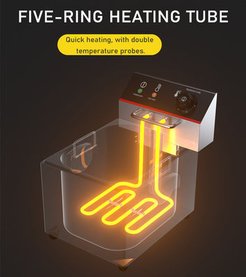 Tela de mesa comercial duplo cilindro frigorífico elétrico Avanço conveniente 9,7 kg