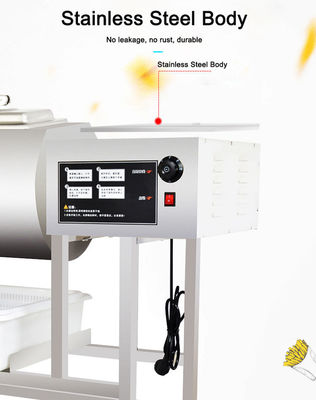 Máquina elétrica de salinagem de carne de 50L para padaria Equipamento de marinagem de tubos de vácuo