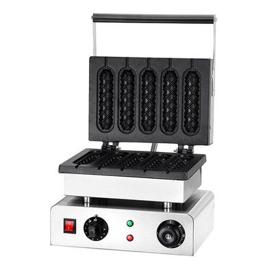 5 Fabricante de waffles de bastão de crepe para 10 kg de peso bruto comercial Tamanho do produto 300x270x230mm
