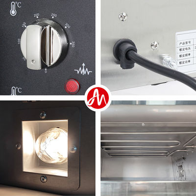 Forno de pizza comercial de 220 V com capacidade competitiva e grande