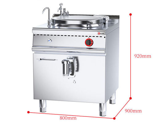 800*900* 850 70 MM Caldeira de sopa para equipamento da indústria alimentar em panela de cozinha comercial