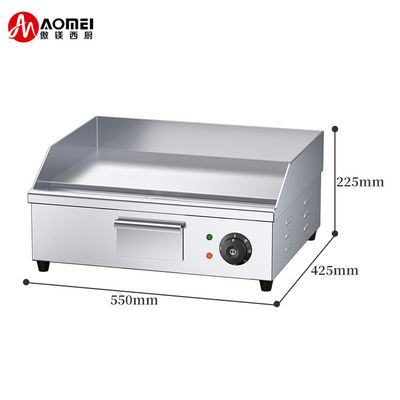 Equipamento de cozinha Grelhas elétricas de ferro fundido e fritadeiras elétricas para grelhas de Teppanyaki