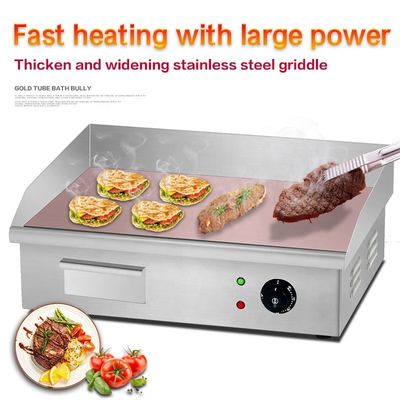 Equipamento de cozinha Grelhas elétricas de ferro fundido e fritadeiras elétricas para grelhas de Teppanyaki