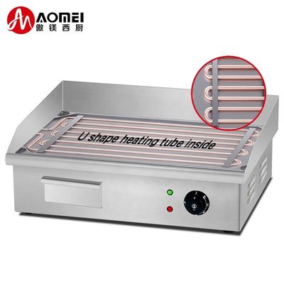 Equipamento de cozinha Grelhas elétricas de ferro fundido e fritadeiras elétricas para grelhas de Teppanyaki
