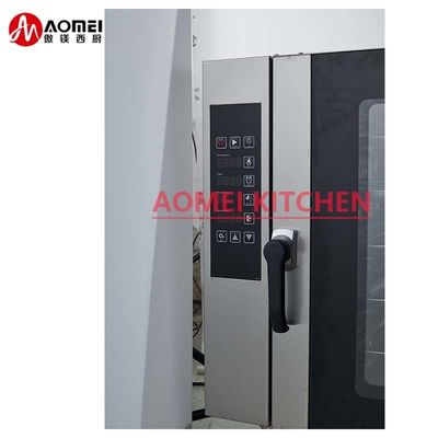 Forno de convecção de ar quente de 738x850x620 mm 5 camadas com função de vapor