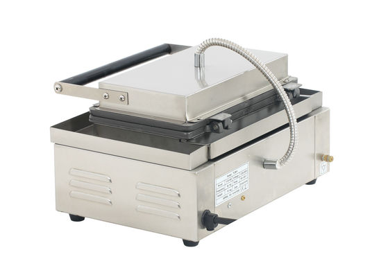 220V-240V Voltage Hot Dog Lolly Waffle Maker Machine para Maçã Crispy Siamese não pegajoso