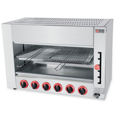 Equipamento de cozinha de cozinha comercial Salamandra de gás elétrico com dimensão 620x440x620mm