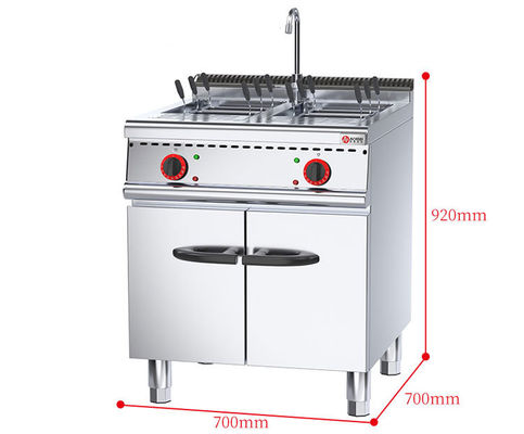 Máquina de fabricação de macarrão comercial com armário 700 * 700 * 920mm