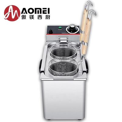 Equipamento de restauração 2kW Escritório elétrico 2 cabeças Fornecedor de massas para restaurantes Farinha fervendo