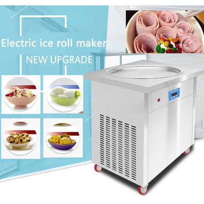 Máquina de enrolar sorvete frito para a indústria de lanches