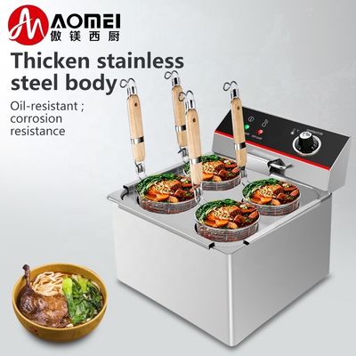 Proba de controle de temperatura precisa Cozinha de massas comercial elétrica para cozinha 3,5 kW
