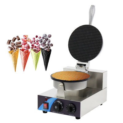 Produtor de cone de waffle elétrico para cones caseiros perfeitos em 1200W de potência