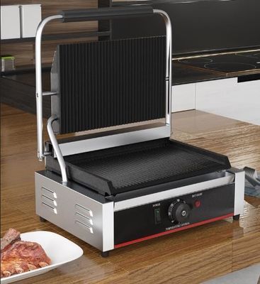 2200W Grelha Elétrica Profissional de Contato Sandwich Press Panini Grill 811E