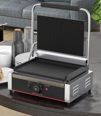 2200W Grelha Elétrica Profissional de Contato Sandwich Press Panini Grill 811E