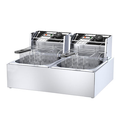 Frigorífico Elétrico Profissional 1 Tanque 1 Cesto 220V/110V Voltagem para Comercial