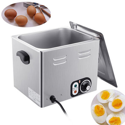Máquina de caldeira de ovos comercial Cozinha elétrica de ovos com tamanho 365X266X275mm e potência de 2600W