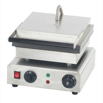 Placas de sanduíche elétricas Fabricante de waffle com desenho de pinheiro em forma de trigo intercambiável